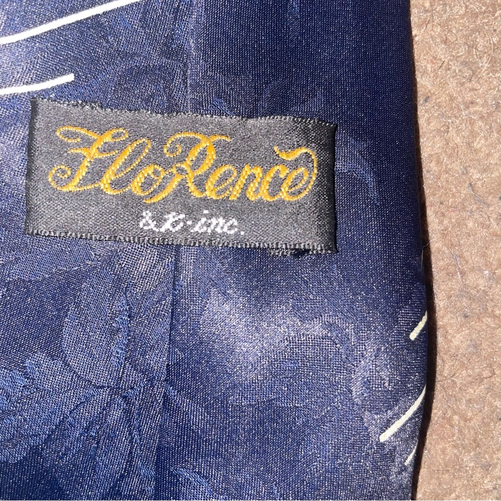 Saxophone Music, FloRence & K. Inc 100% polyester Tie OS - Picture 3 of 3